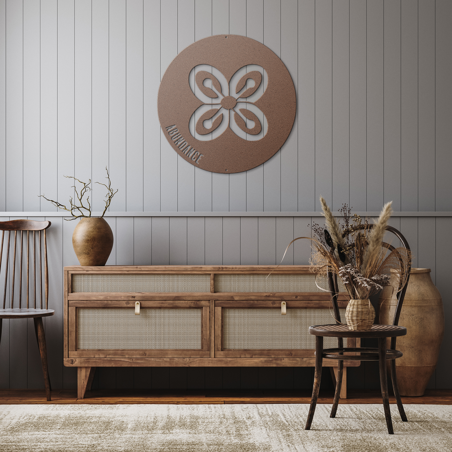 Abundance - Adinkra Metal Wall Art